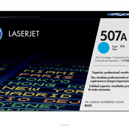 Toner 507A Błękitny (Cyjan) 6k CE401A | 884962554579
