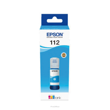 Tusz Epson  ET112 do EcoTank  L15150/L15160  | 6000str. | 70 ml | cyan