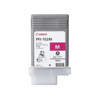 Tusz Canon PFI-102M magenta dye | 130ml | iPF500/600/700