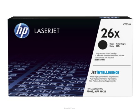 Toner 26X Black 9k CF226XC