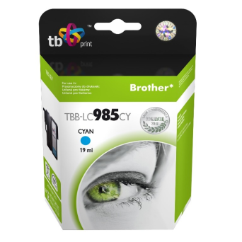 Tusz do Brother LC 985 TBB-LC985CY CY | 5901500500975