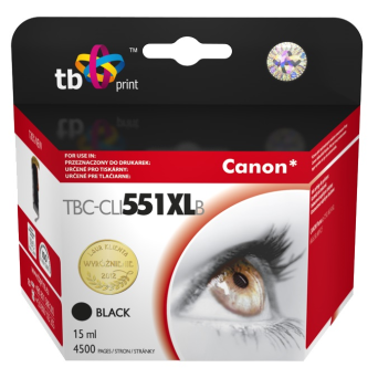 Tusz do Canon PIXMA MX 925 TBC-CLI551XLB BK | 5901500502245