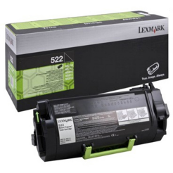 Kaseta z tonerem Lexmark  522 do MS-810/811/812 | zwrotny | 6 000 str. | black