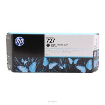 Tusz HP 727 MB do Designjet T920/1500/2500 | 300ml | matte black