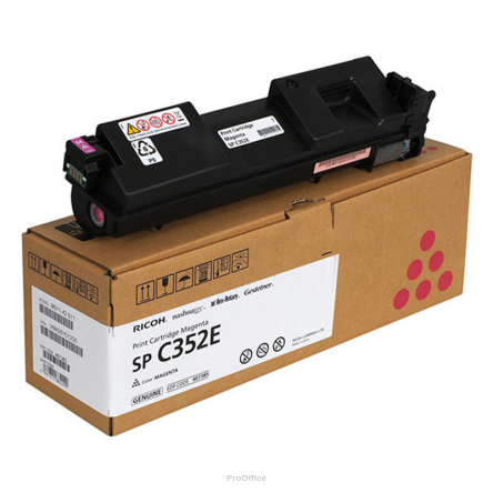 Toner Ricoh do SP C352 | 6000 str. | magenta
