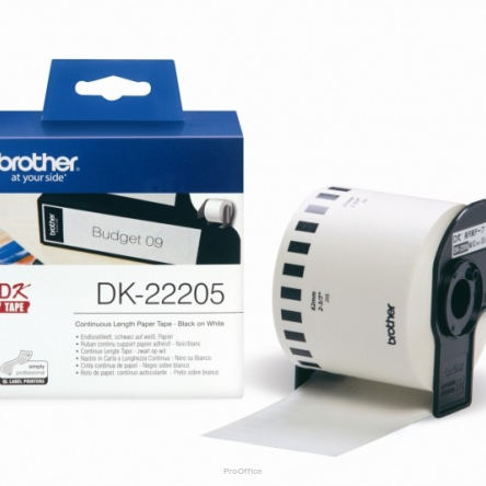 Tama papierowa DK22205 biała 30,48x62mm cigła do serii QL | 4977766628198