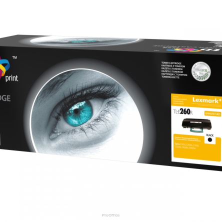 Toner do Lexmark E260 TL-E260R BK ref. | 5901500506830