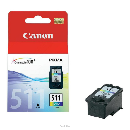 Tusz  Canon  CL511 do MP-240/260/270, MX-360 | 9ml |  CMY