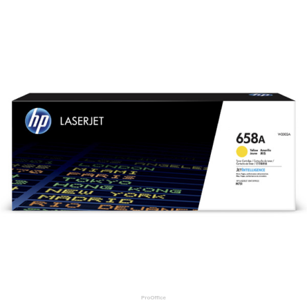 Toner HP 658A | 6 000 str. | Yellow