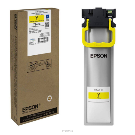 Tusz Epson XL  do WorkForce Pro WF-C5790DWF/WF-C5710DWF  | 38,1 ml  | YELLOW
