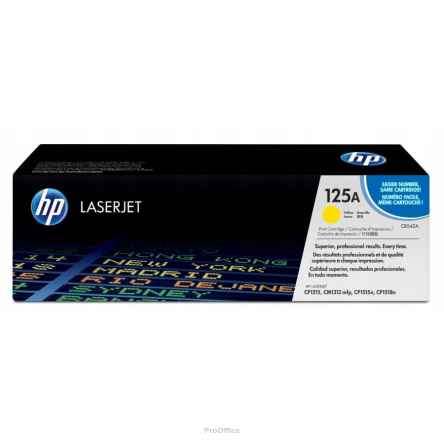 Toner HP 125A do Color LaserJet CP1215/1312/1515 | 1 400 str. | yellow