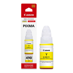 Tusz Canon GI-490  do Canon  PIXMA  G1400/G2400/G3400 | 70ml | yellow