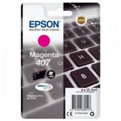 Tusz  Epson 407 do WF-4745DTWF | 20,3 ml | Magenta