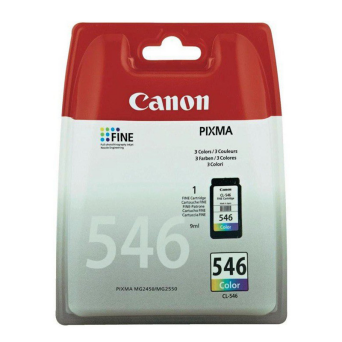 Tusz  Canon  CL546  do Pixma MG-2450/2550 | 180 str.|  CMY