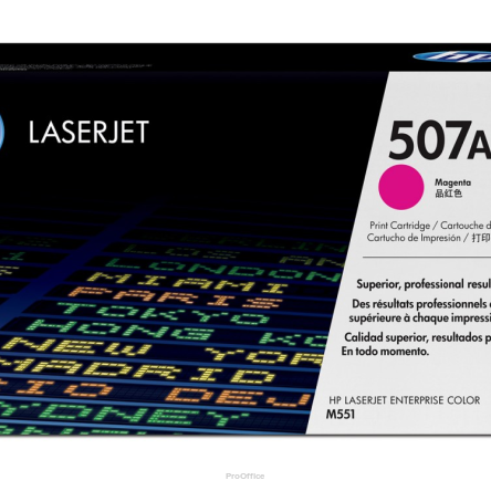 Toner 507A Purpurowy (Magenta) 6k CE403A | 884962554593