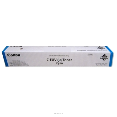 Toner Canon C-EXV 64 do  iR-advance C3922i/26i/30i/35i | cyan| 25,5K
