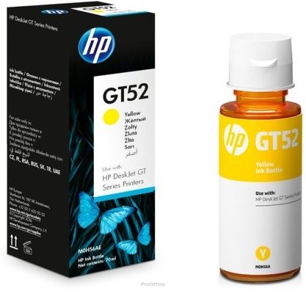 Tusz GT52 Żółty M0H56AE | 190780132555