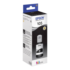 Tusz Epson 105 EcoTank  do   L7160/L7180 | 140 ml | black