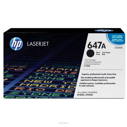 Toner HP 647A do LaserJet CP4025/4525/4540 | 8 500 str. | black