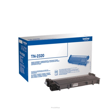 Toner TN2320 BLACK 2600stron do serii HLL23xx/DCPL25xx/MFCL27x | 4977766738989