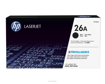 Toner 26A Black 3.1k CF226A | 889296154761