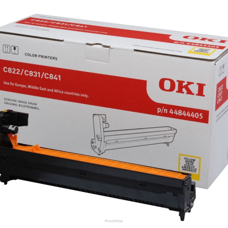 Bęben C822/831/841 Yellow 44844405 | 5031713053750