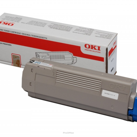 Toner BLACK 8k  do C610/N/DN/DTN   44315308 | 5031713045861