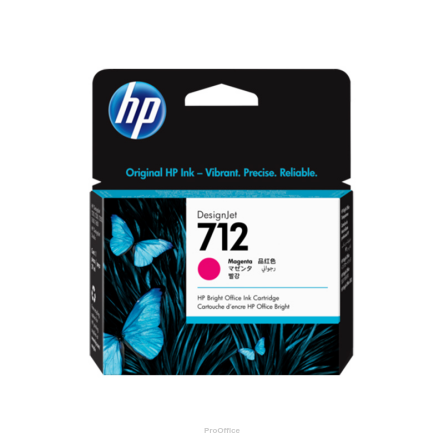 Tusz HP 712 | 29ml | magenta