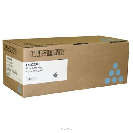 Toner Ricoh do SP C220/221/222 | 2 000 str. | cyan