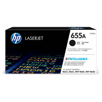 Toner HP 655A do Color LaserJet Enterprise M653/M681/M652 | 12 500 str. | black