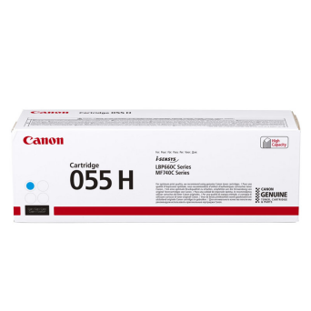 Toner Canon CRG055HC do  i-SENSYS MF742Cdw/MF744Cdw | 5900 str. | Cyan