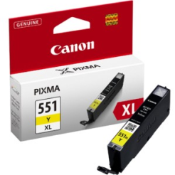 Tusz CLI-551XL ŻÓŁTY 6446B001 | 4960999904917
