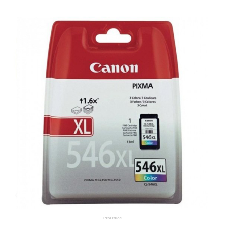 Tusz   Canon  CL546XL  do MG2450/2550 | 13ml |  CMY