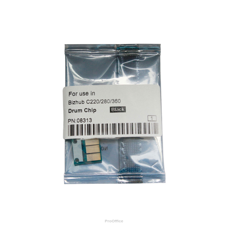 Zamiennik chip bębna Konica Minolta bizhub C220 Black