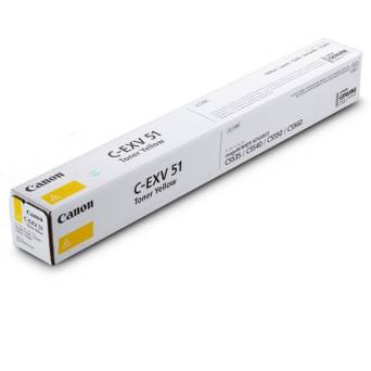 Toner Canon CEXV51Y / C-EXV51Y do iR-ADV C5535i / C5540i / C5550i / C5560i / C5735i / C5740i / C5750i / C5760i  | 60 000 str. | yellow