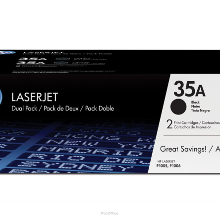 Toner LJ P1005/1006 1,5k Dwupak CB435AD | 884962022351