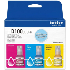 Tusz Brother BTD100CLVAL | 3x 5 000 str. | CMY