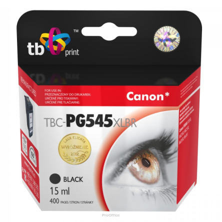 Tusz do Canon PIXMA iP2850/MG2950/2550/2450/MX495 TBC-PG545XLB ref. | 5901500504478
