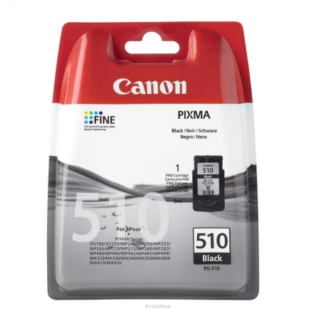 Tusz Canon  PG510 do  MP-240/260/270, MX-360 | 9ml |   black