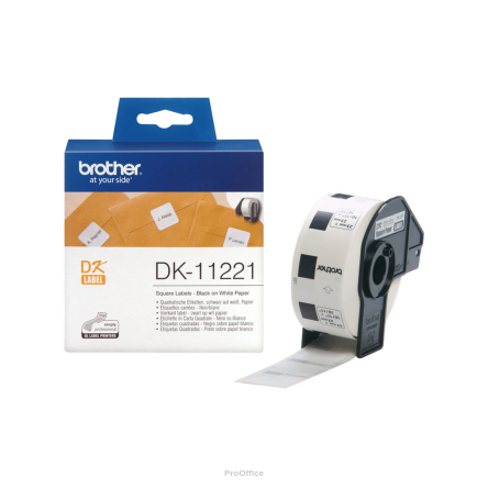 Etykieta Brother do QL-500/550/560/650/1050/1060N | 23 x 23 mm | DK-11221