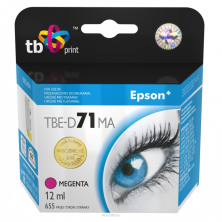 Tusz do Epson T071340 TBE-D71MA MA 100% nowy | 5901500500869