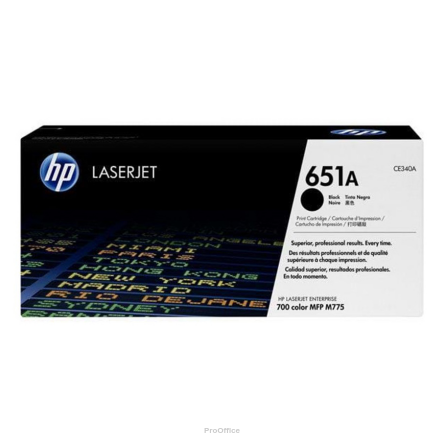 Toner HP 651A do HP LaserJet E 700 color M775 | 13 500 str. | black