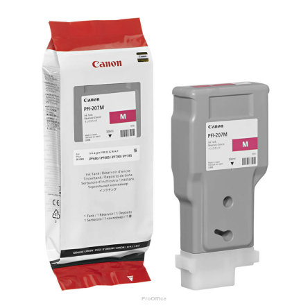 Tusz Canon  PFI-207M do iPF680/685/780/785  | 300ml |  magenta