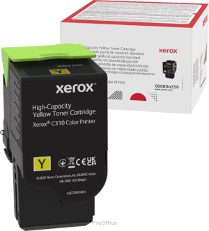 Toner Xerox do C310/C315  High Capacity | 5 500 str. | yellow